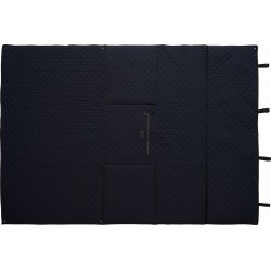 CATAGO gewatteerd stalgordijn