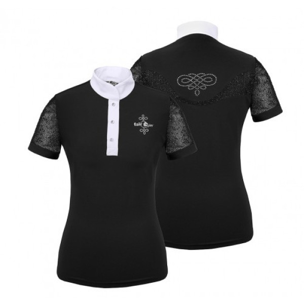 Wedstrijdshirt Fair Play Cecile Kinderen zwart