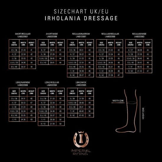 Imperial Riding Rijlaars Olania lang smal
