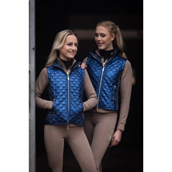 Mrs. Ros Royal Glossy Bodywarmer Navy - Night Shadow