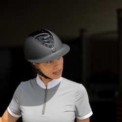 One K Avancé Lux cap - Glossy top, black swarovski pipe One K Avancé Lux cap - Glossy top, black swarovski pipe