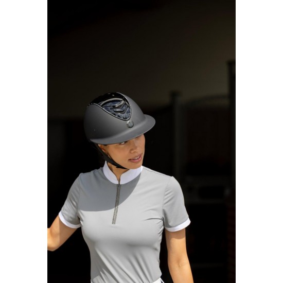 One K Avancé Lux cap - Glossy top, black swarovski pipe One K Avancé Lux cap - Glossy top, black swarovski pipe