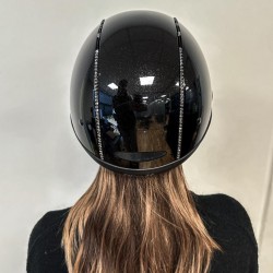 One K Avancé mips Lux cap - Matt top, Black swarovski pipe One K Avancé mips Lux cap - Matt top, Black swarovski pipe