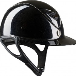 One K Avancé Lux cap- Shimmer effect, black swarovski pipe