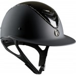 One K Avancé Lux cap - Glossy top, black swarovski pipe