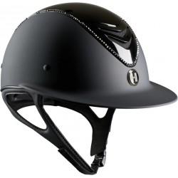 One K Avancé Lux cap - Glossy top, black swarovski pipe