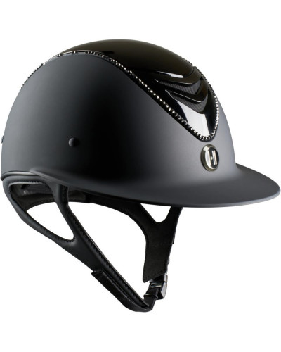 One K Avancé Lux cap - Glossy top, black swarovski pipe