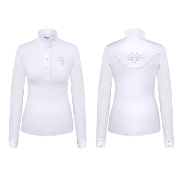 Wedstrijdshirt Fair Play Cecile wit Lange mouw