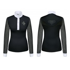 Wedstrijdshirt Fair Play Cecile zwart lange mouw