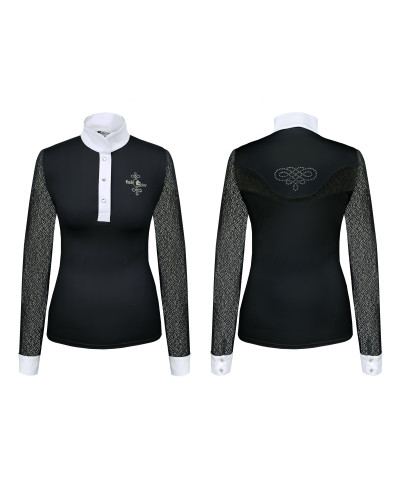 Wedstrijdshirt Fair Play Cecile zwart lange mouw
