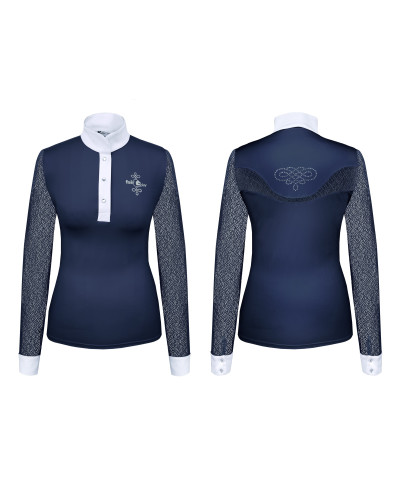 Wedstrijdshirt Fair Play Cecile Blauw lange mouw