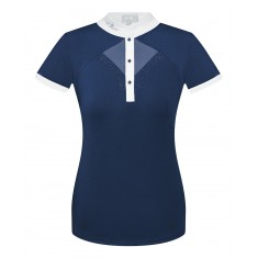 Fair Play wedstrijdshirt Cathrine blauw