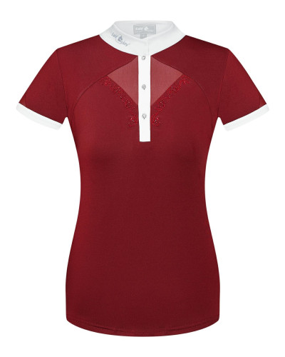 Fair Play wedstrijdshirt Cathrine bordeaux